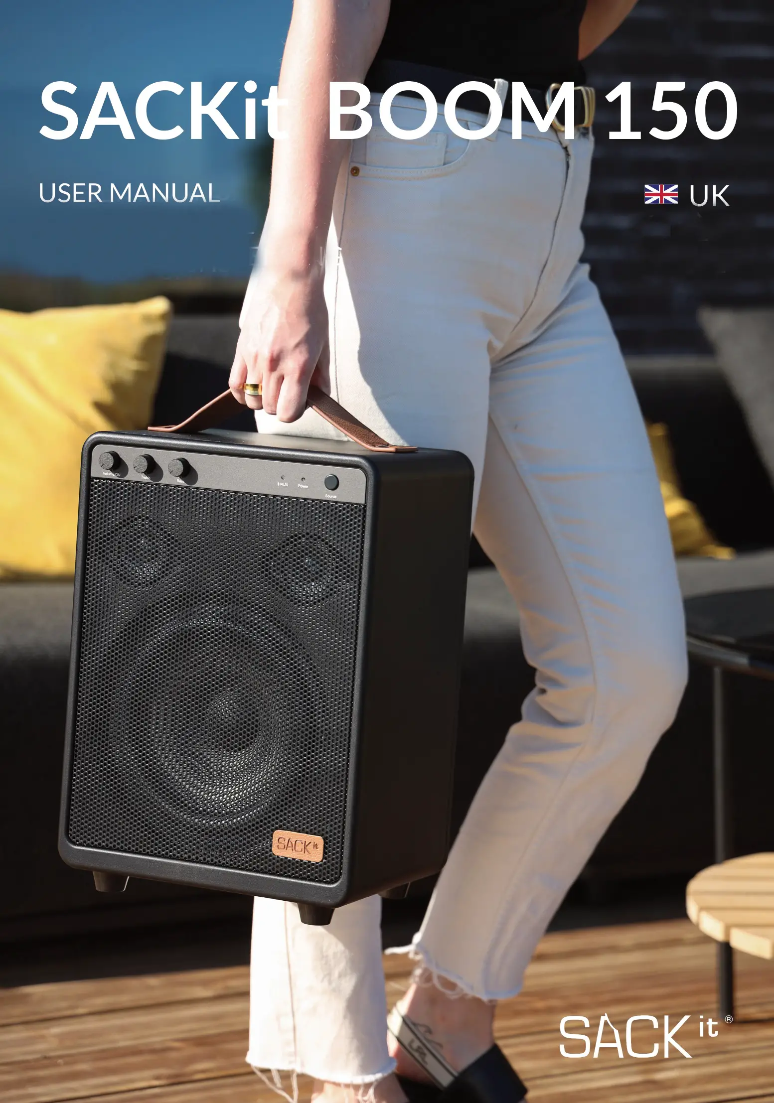 SACKit SI-BOOM150-BL BOOM 150 Portable Speaker User Manual