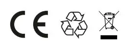 ce, recycle, disposal icon