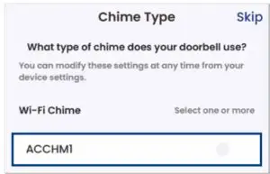 LOREX ACCHM1 Series Wi Fi Chime - Chime Type