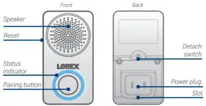 LOREX ACCHM1 Series Wi Fi Chime - overview