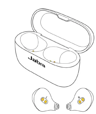 Jabra Elite 3 Navy True Wireless Earbuds fig 2