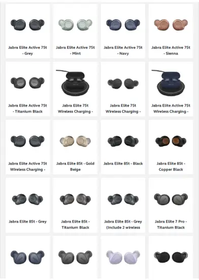 Jabra Elite 3 Navy True Wireless Earbuds fig 4