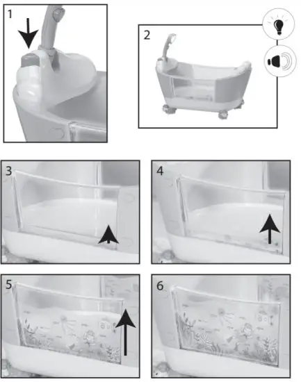 Baby Annabell 703243 Lets Play Bathtime Tub - Fig B