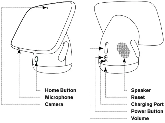 AILA X4C US21 Education Tablet - Spaker