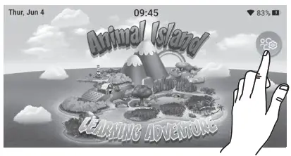 AILA X4C US21 Education Tablet - control