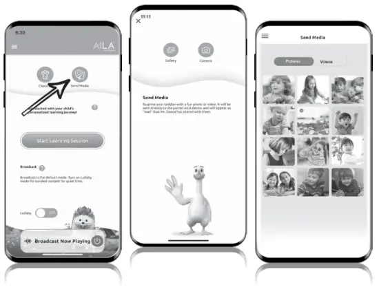 AILA X4C US21 Education Tablet - phone davice