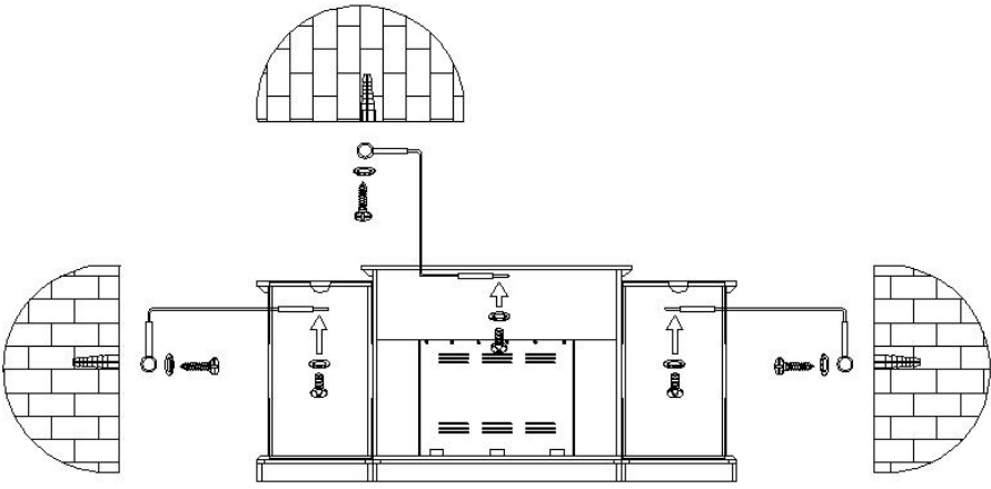 Heaters 2E1C3626 Electric Heater - WALLANCHOR SAFETY CABLE