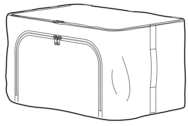 IKEA 90503916 HEMMAFIXARE Storage Case