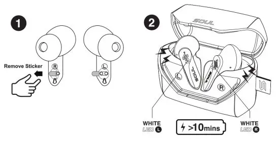 Soul Electronics S3 S-Play Wireless Earbuds - geting
