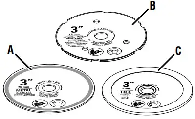 RYOBI PSBCS02 ONE HP 18V Brushless Cordless Compact Light Weight Cut Off Tool - Fig 2