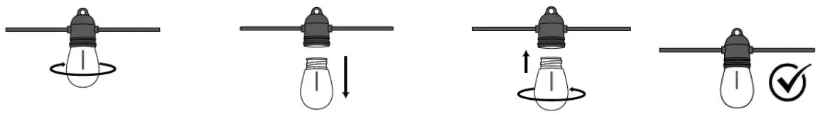 SUNFORCE 1600334 Solar String Lights with Remote Control 12