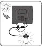 SUNFORCE 1600334 Solar String Lights with Remote Control 2