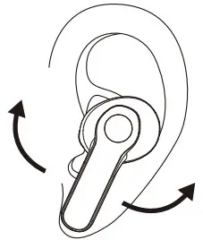 LinkLike LKPI01014A Genie 10 True Wireless Earbuds - Wearnig