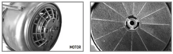 COSMO COS 63175 Wall Mount Range Hood - MOTOR