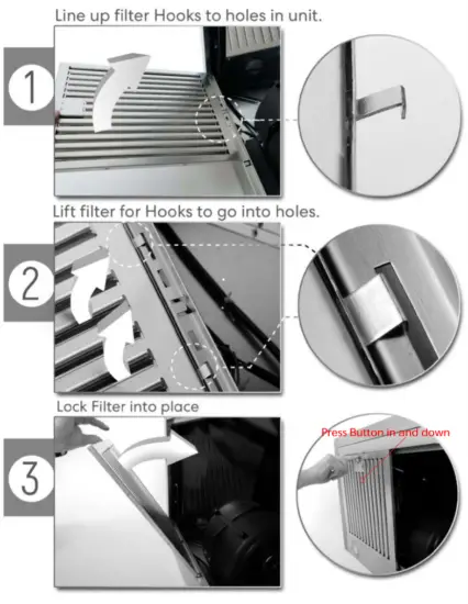 COSMO COS 63175 Wall Mount Range Hood - fig 3