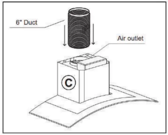 COSMO COS 63175 Wall Mount Range Hood - fig
