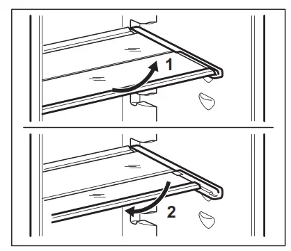 AEG SCE819E5TS Freezer - runner