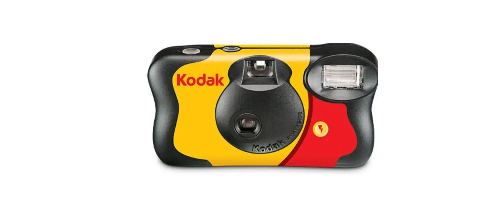 Kodak Funsaver 35mm Single Use Camera-complete Features/instruction Guide