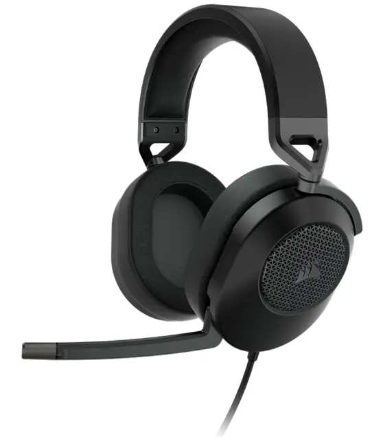 CORSAIR HS65 SURROUND Stereo Gaming Headset with 7 1 Surround Sound