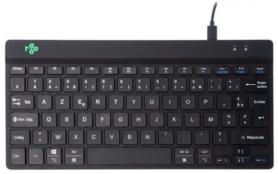 R-Go Wired/Wireless Compact Break Ergonomic Keyboard
