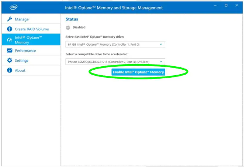 MONSTER Abra A7 V11 5 3 Intel Core i7 Gaming Laptop - Disabling Intel® Optane™