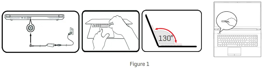 MONSTER Abra A7 V11 5 3 Intel Core i7 Gaming Laptop - System Startup