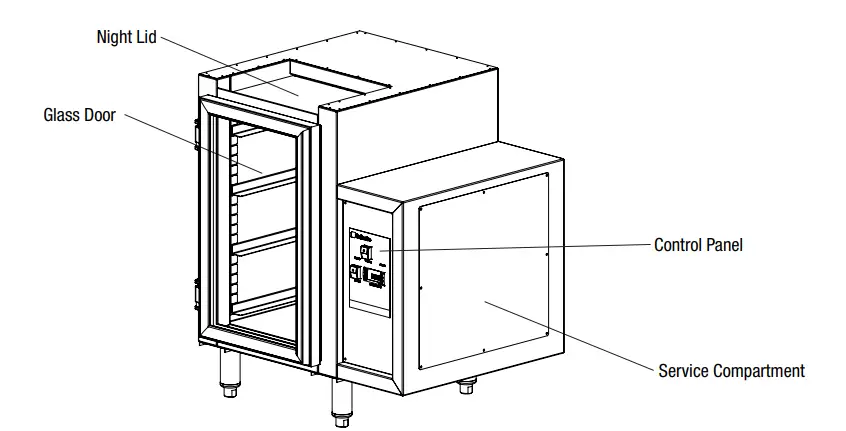 Culinaire-CR.GC1.L.RC.L-Glass-Chiller-Remote-Single-&-Double-Door-2