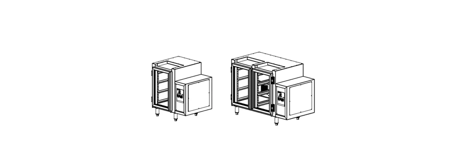Culinaire Cr.gc1.l.rc.l Glass Chiller - Remote Single & Double Door User Manual