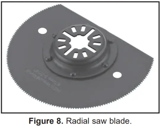 Grizzly T25227 Oscillating Multi Tool - 11
