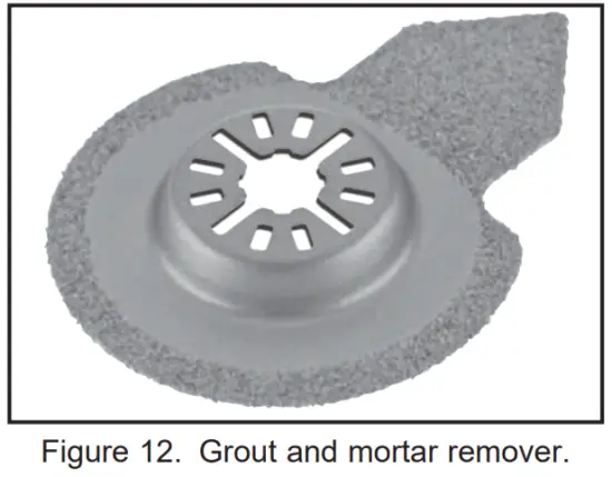 Grizzly T25227 Oscillating Multi Tool - 16