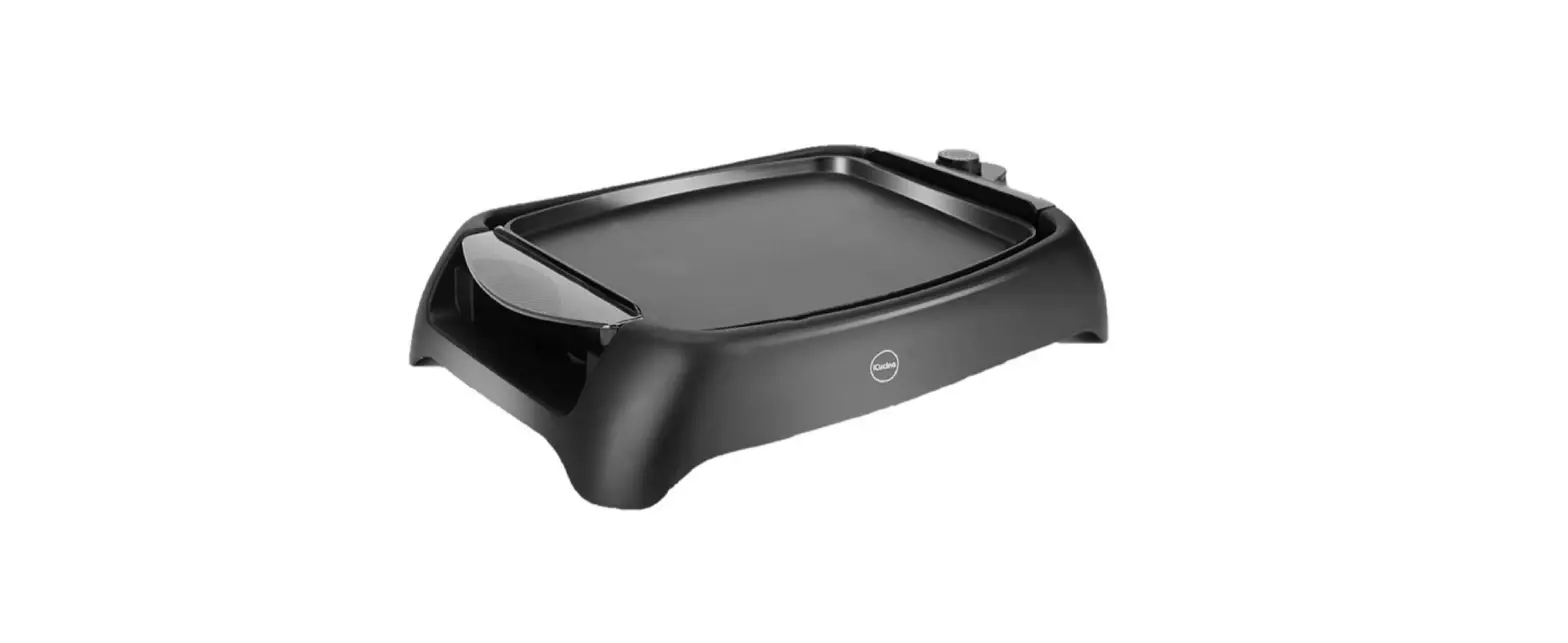 Icucina Hrg1002 1000-watt Non-stick Contact Griddle User Manual