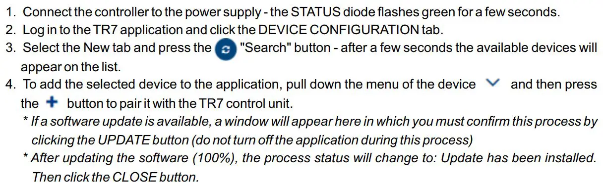 FIG 6 ASSIGNING THE CONTROLLER TO THE TR7 CONTROL UNIT.JPG