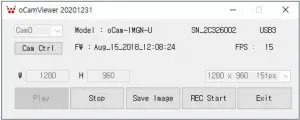 oCamViewer Functions