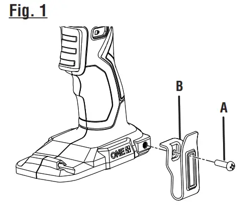 RYOBI PCL430 18 Volt Oscillating Multi Tool - fig 10