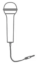 eKids iSF 22 Bluetooth Karaoke with Party Lights - USING THE MICROPHONE