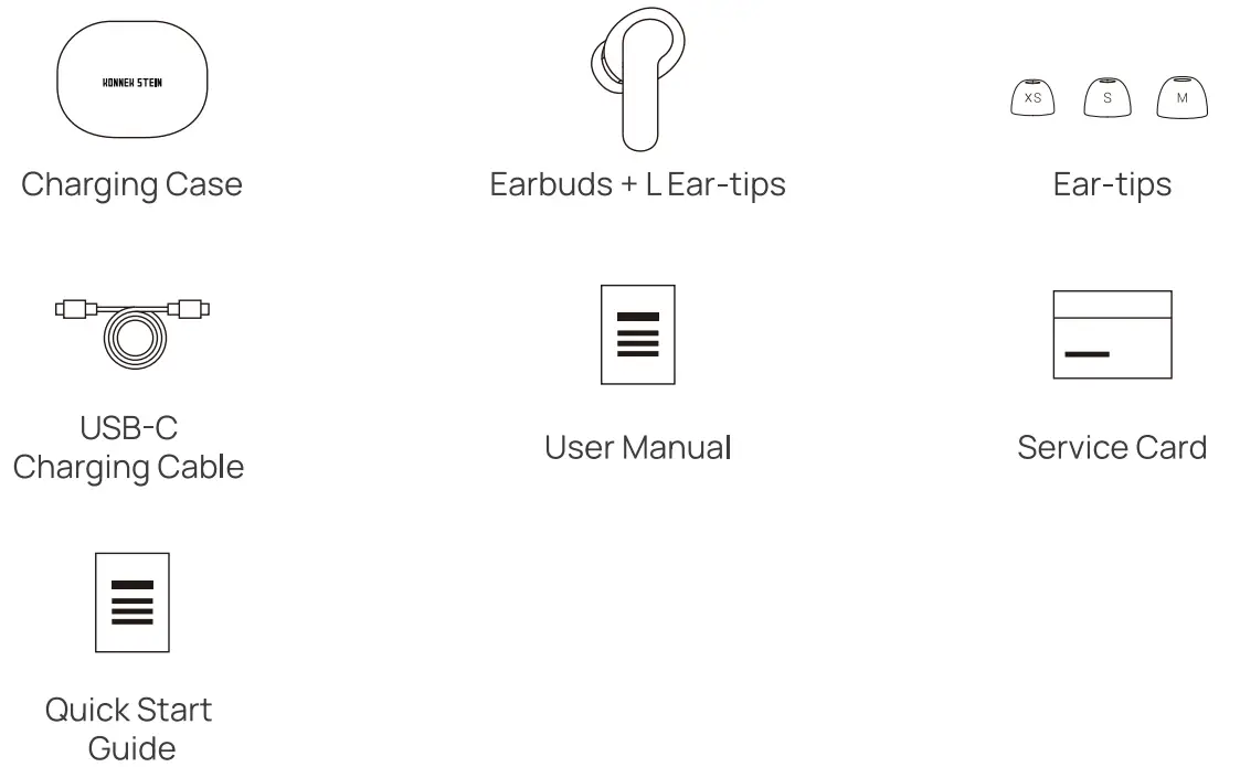 KONNEK STEIN ePR0 AEO3 True Wireless Earbuds -