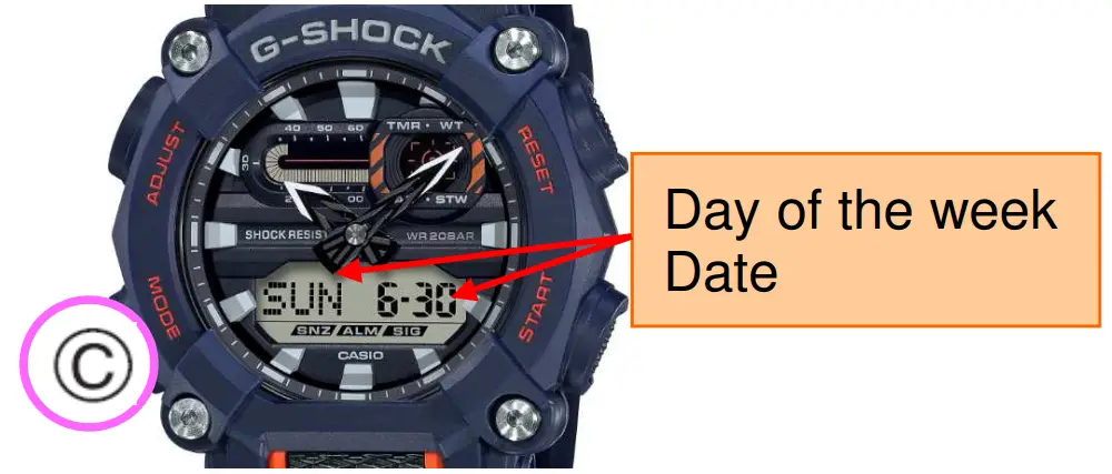 CASIO 5637 Smartwatch - 1