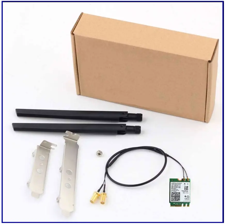 INTEL AX200 OKN WiFi 6E Gig Desktop Kit - fig