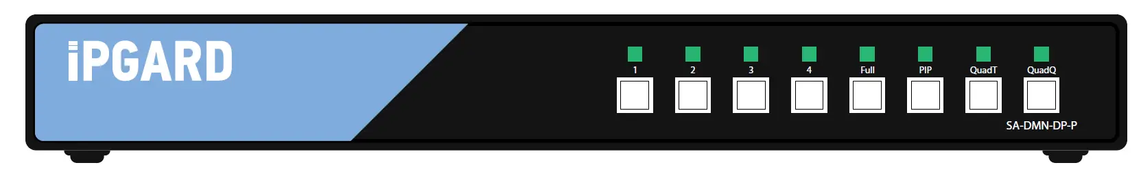 iPGARD-SA-DMN-DP-P-Advanced-4-Port-DisplayPort-Secure-KVM-Switch-image