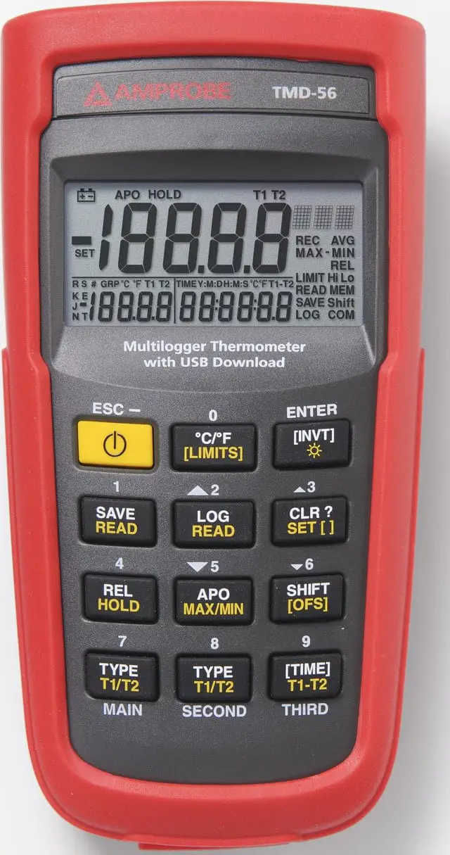 Amprobe-TMD-53-Thermocouple-thermometer-K-J-with-wireles-image