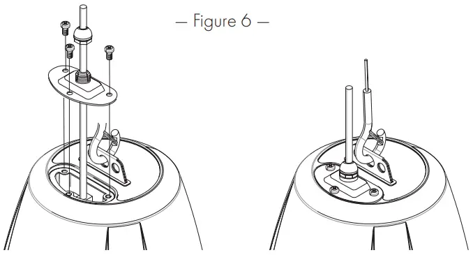 q sys NL P4 Hardware 4 Full range Pendant mount Network Loudspeaker - Loudspeakers