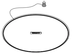 q sys NL P4 Hardware 4 Full range Pendant mount Network Loudspeaker - fig 1