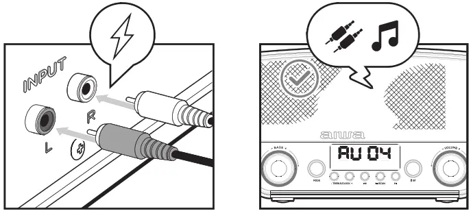 aiwa BSTU 750 Multimedia Home Speaker - FIG 35