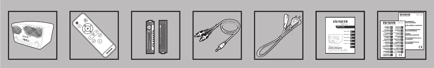 aiwa BSTU 750 Multimedia Home Speaker - FIG 4