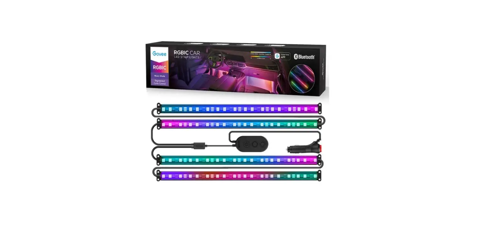 Govee H7090 Rgbic Car Led Strip Lights User Manual