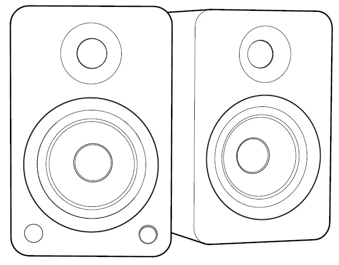 kanto YU6 Powered Speakers with Bluetooth and Phono Preamp