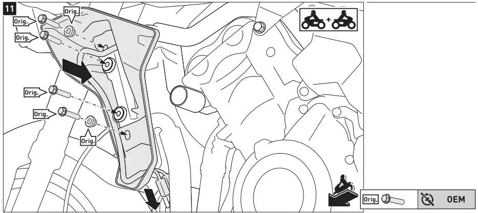 SW-MOTECH STP.11.590.10501 Crash Pads - fig 10