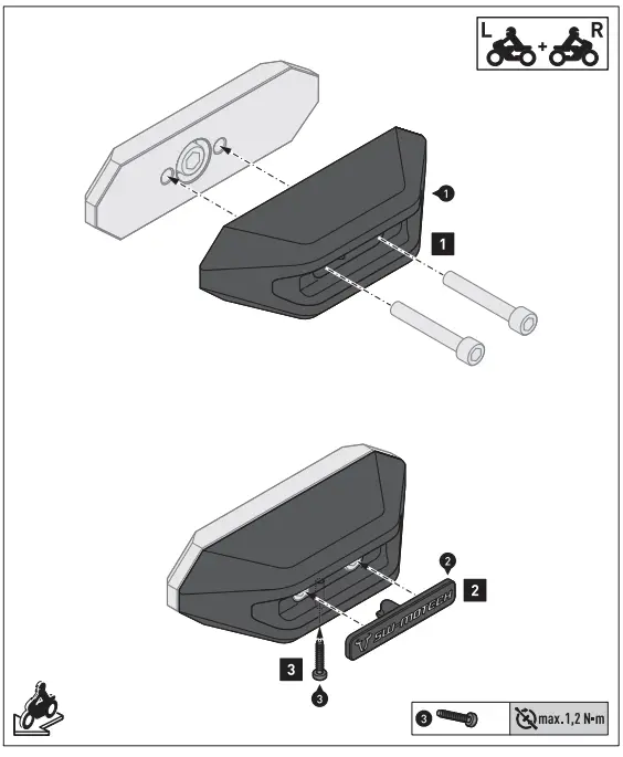 SW-MOTECH STP.11.590.10501 Crash Pads - fig 12