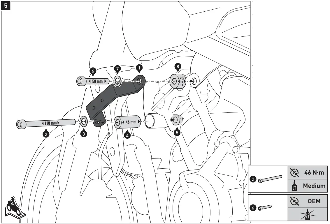 SW-MOTECH STP.11.590.10501 Crash Pads - fig 4