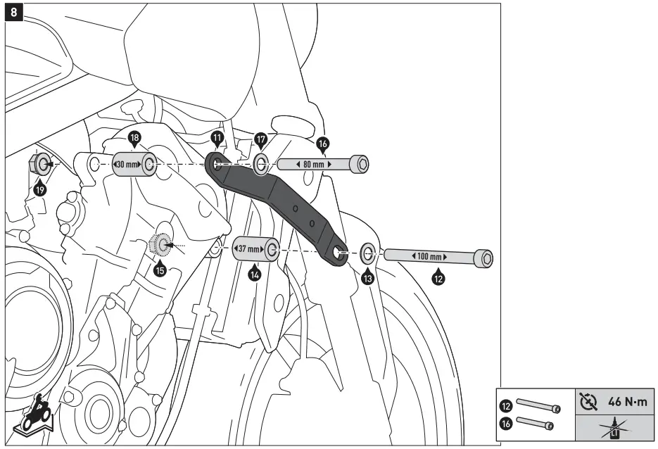SW-MOTECH STP.11.590.10501 Crash Pads - fig 7
